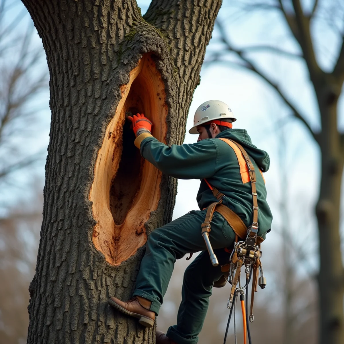 Safety protocols and risk prevention regarding trees that fall in storms illinois