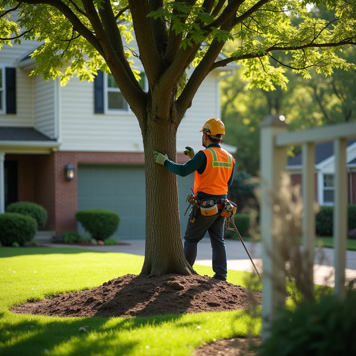 Successful property outcome and pristine grounds regarding emerald ash borer sangamon county