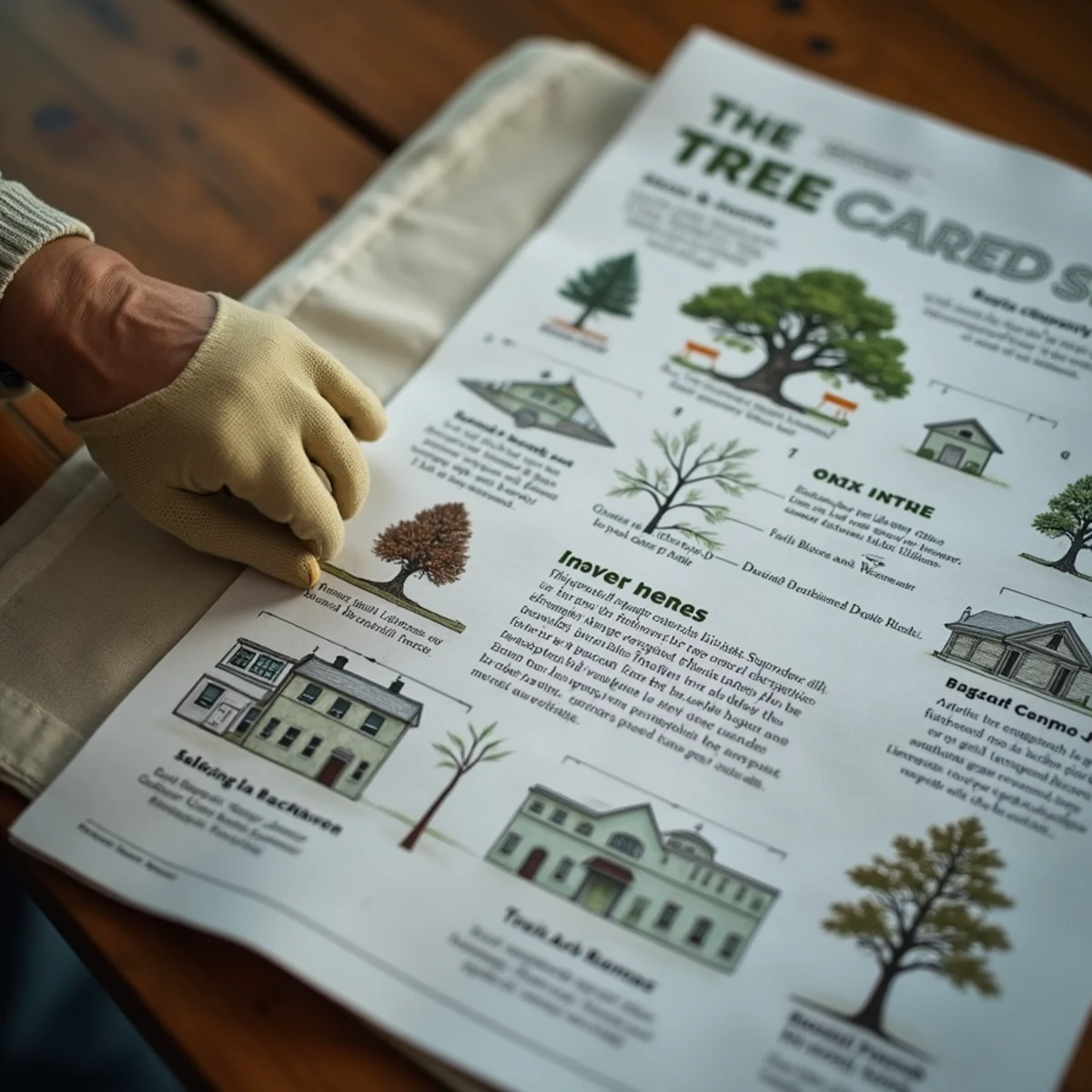 Key factors and technical procedure for tree care before ice storm