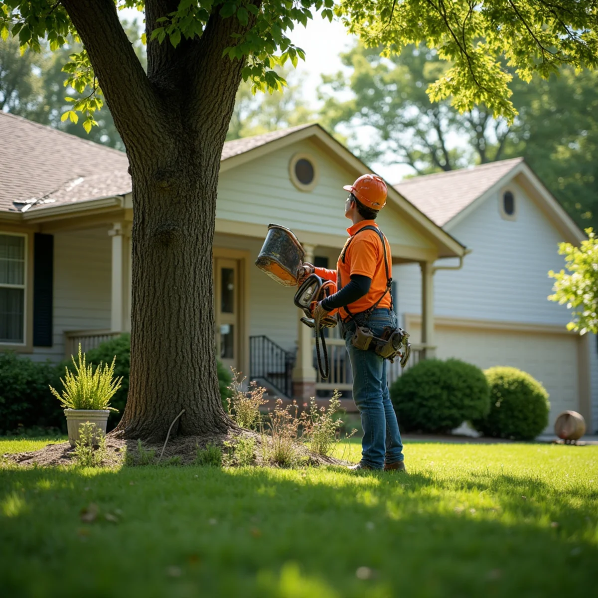 Successful property outcome and pristine grounds regarding signs a tree is dangerous