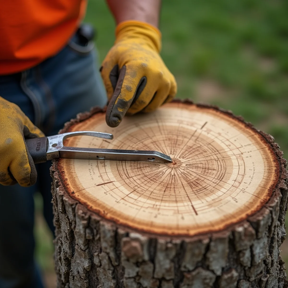 Key factors and technical procedure for backyard stump grinding