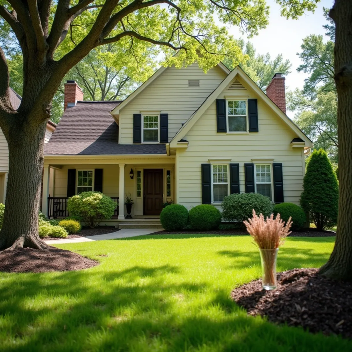 Successful property outcome and pristine grounds regarding tree fell on house what to do