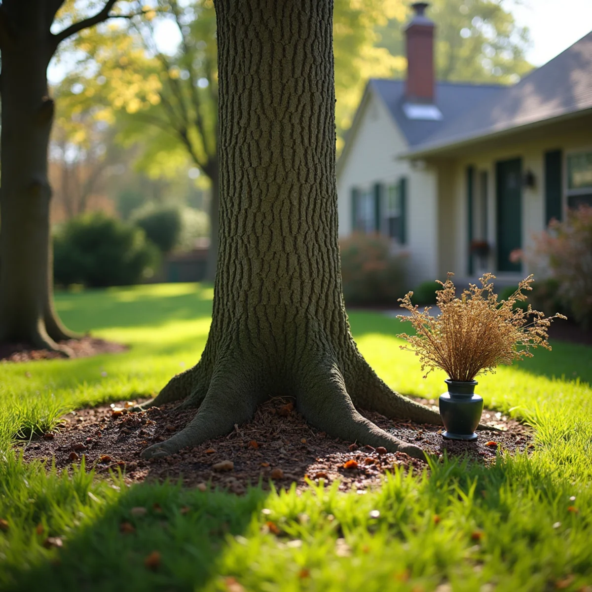 Successful property outcome and pristine grounds regarding uprooted tree removal