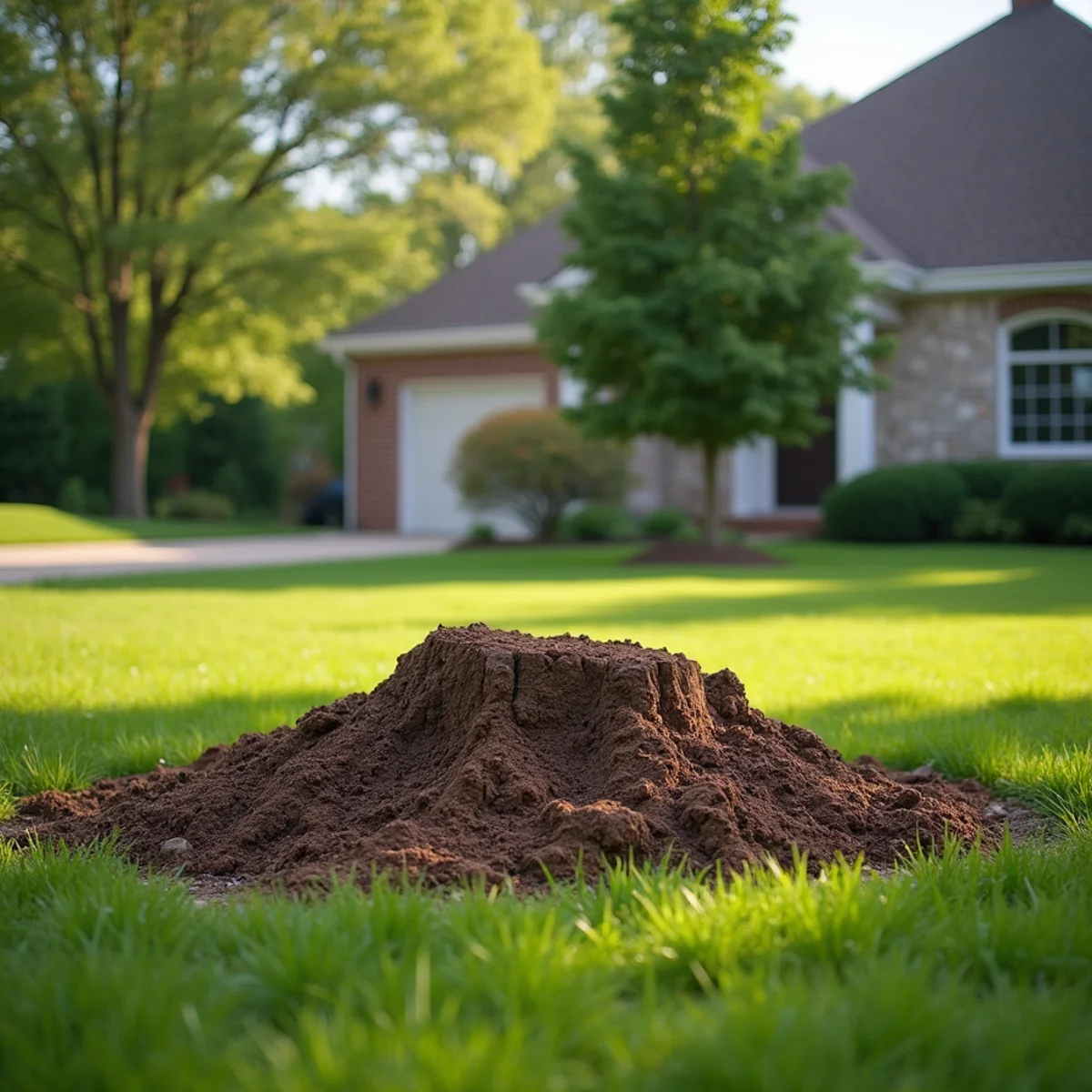 Immaculate site cleanup and restored lawn after tree care in Leland Grove Illinois