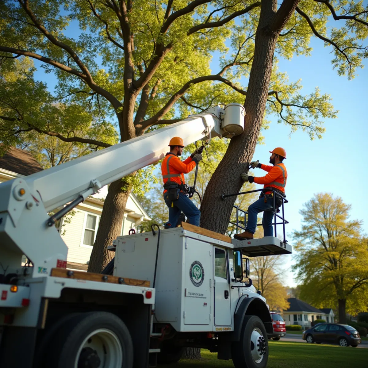 Tree service and stump grinding in Leland Grove IL