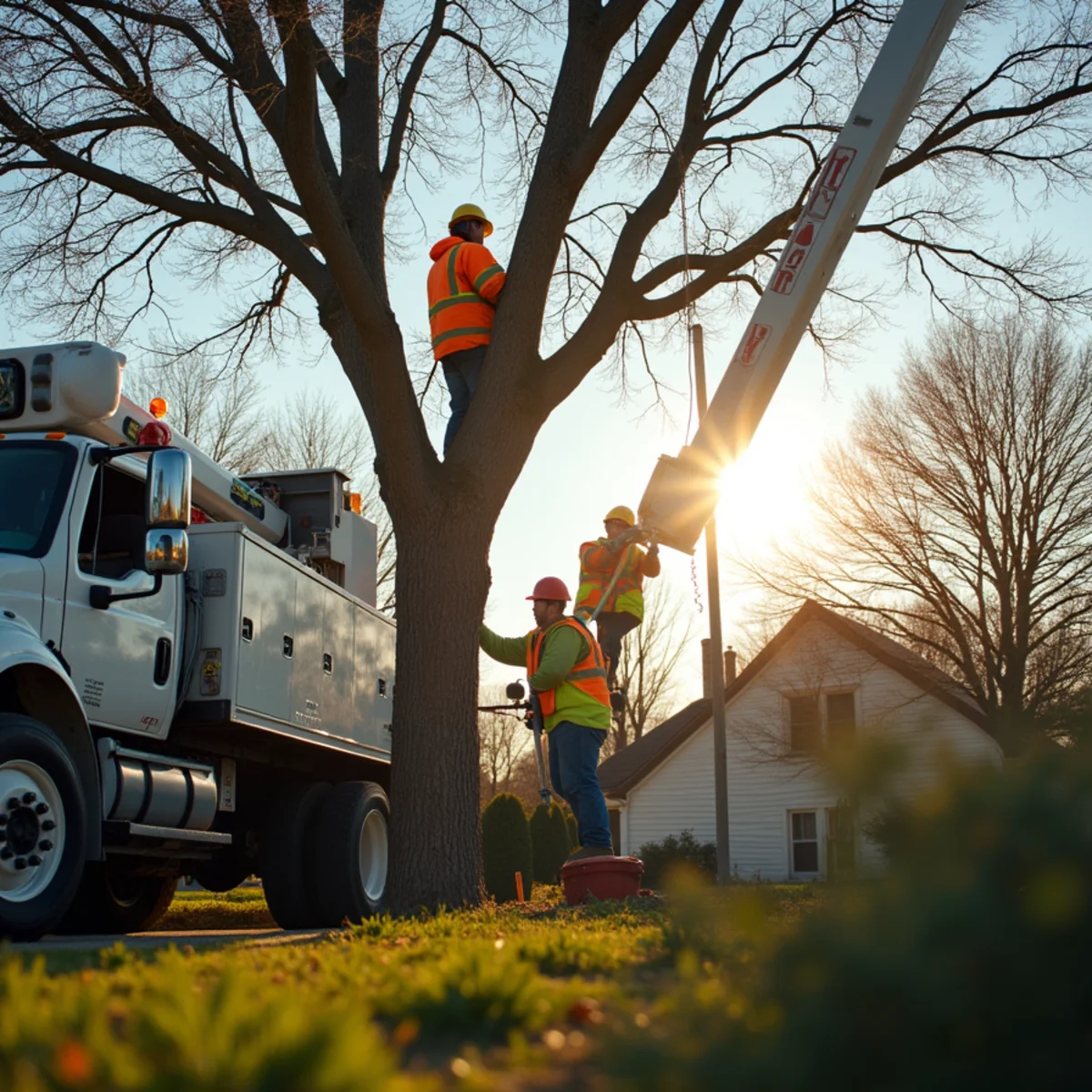 Tree service and stump grinding in Mount Zion IL