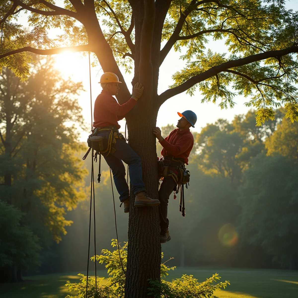 Tree care and stump grinding operations across Sangamon County Illinois