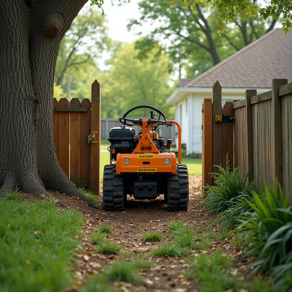 Backyard & Tight-Access Stump Grinding in Springfield IL